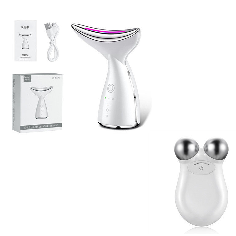 EMS Microcurrent Face & Neck Lifting Device with LED Therapy