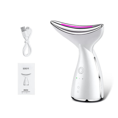 EMS Microcurrent Face & Neck Lifting Device with LED Therapy