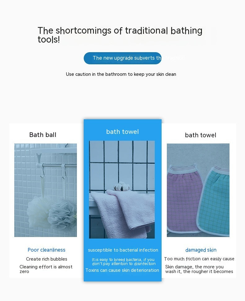 Electric Massage Body Cleansing Device Bath Brush