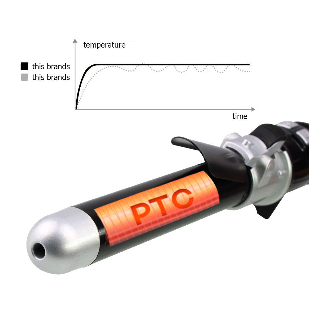 Automatic Rotating Curling Iron with Instant Heat