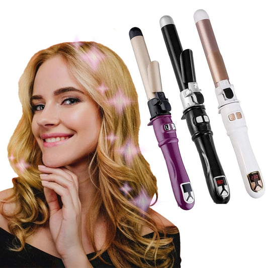 Automatic Rotating Curling Iron with Instant Heat