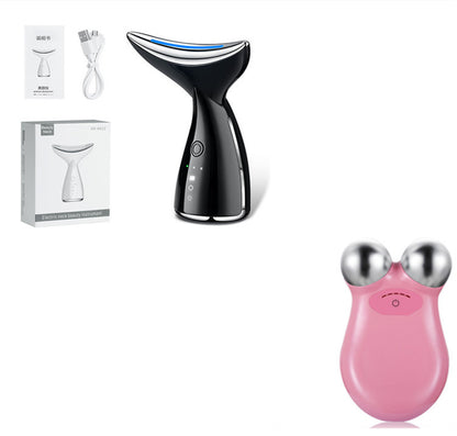 EMS Microcurrent Face & Neck Lifting Device with LED Therapy